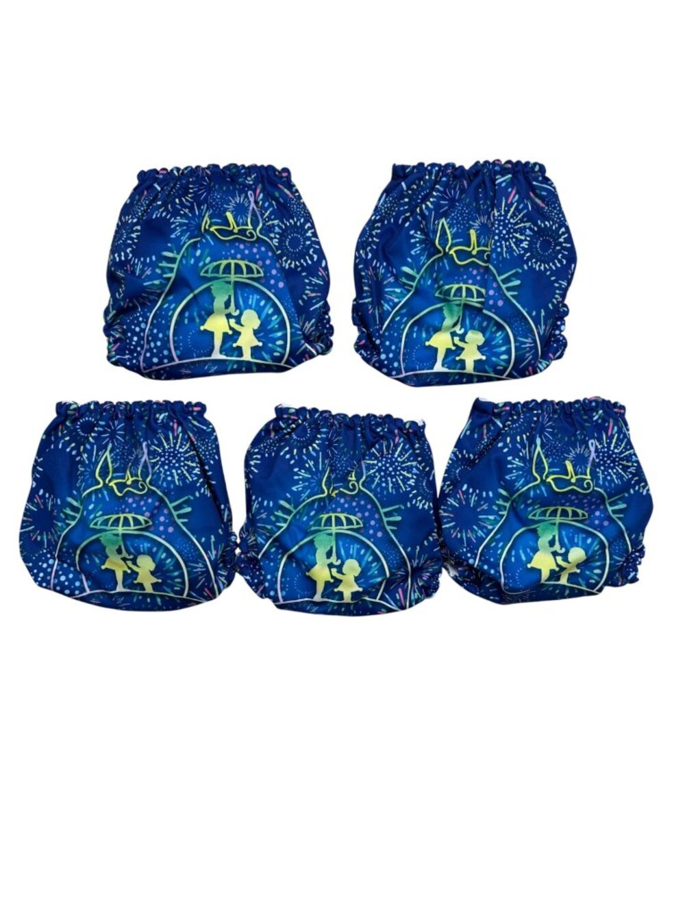 Mama Koala Sustainable Reusable Diapers NWOT Set of 5